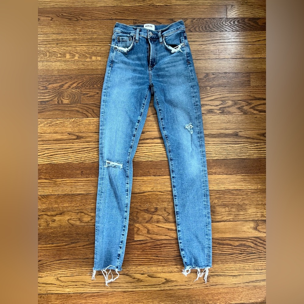 Women's Agoldie Blue Jeans